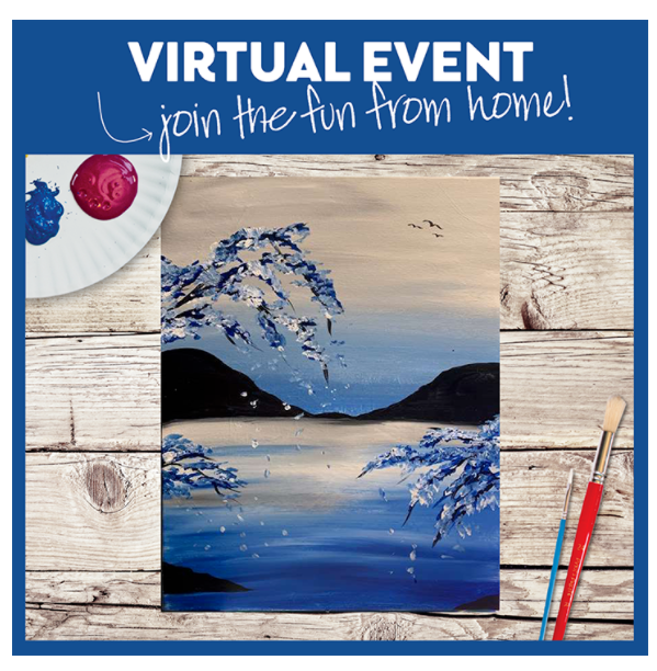 LIVE INTERACTIVE VIRTUAL CLASS - PAINTING KIT INCLUDED